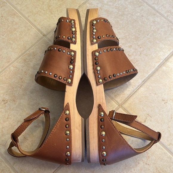 Free People North Shore Clog Studded Sandals - Picture 9 of 14